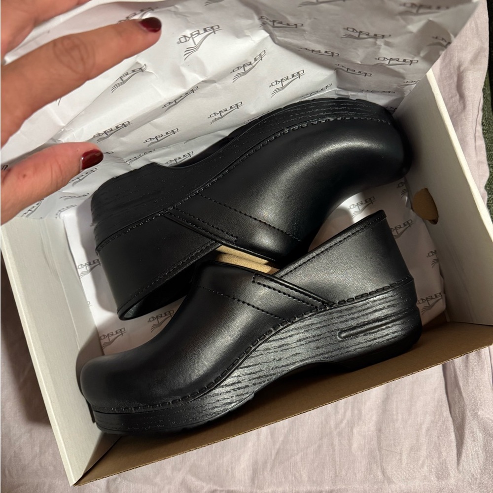 Dansko Women's Black Clogs